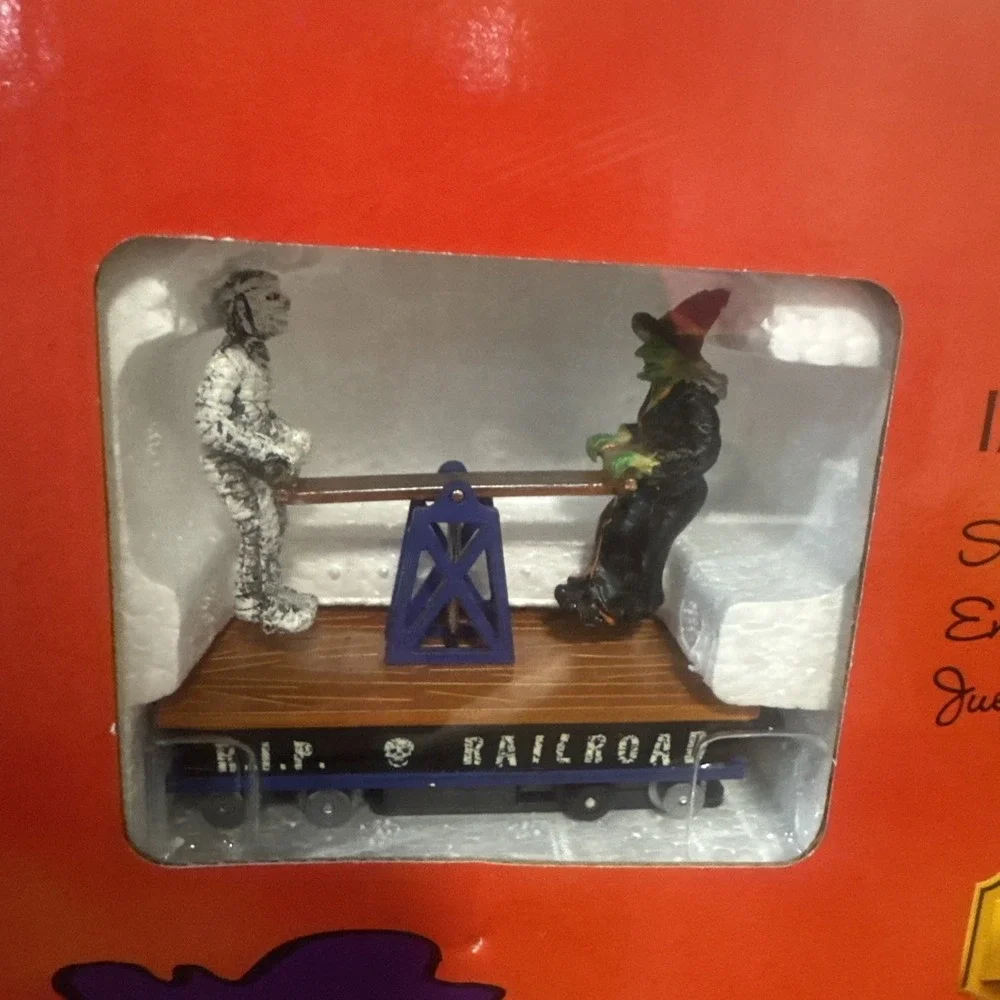 Lemax Spooky Town Express Train Set Signature Collection 94954 Halloween Tested